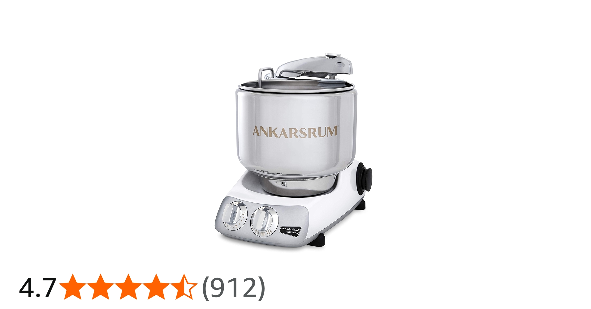 Ankarsrum Original Stand Mixer, White